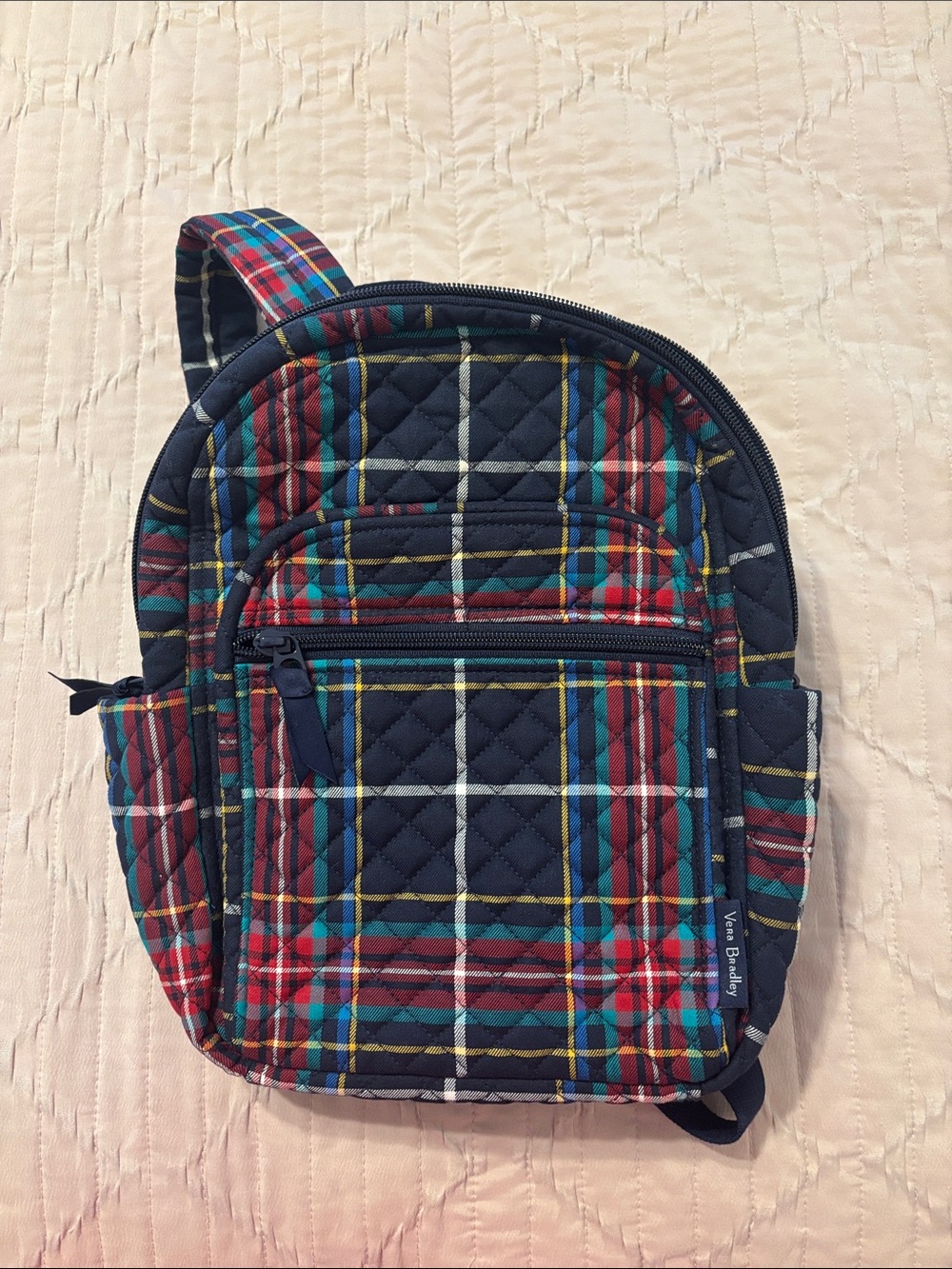 Vera Bradley Mini Plaid Backpack